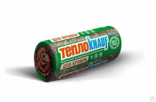 Минвата TеплоKnauf для Кровли TR 037 Aquastatik 150 мм 1220х5500 мм ...