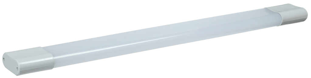 Накладной линейный светильник ДБО 6001 18Вт 4000К IP40 600мм опал офисного освещения IEK LDBO0-6001-18-4000-K01