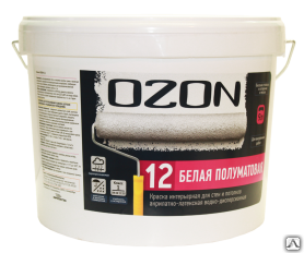 Краска OZON-12 акрилатно-латексная (ВД- АК 152)
