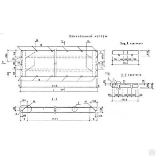 Плита перекрытия мп 1