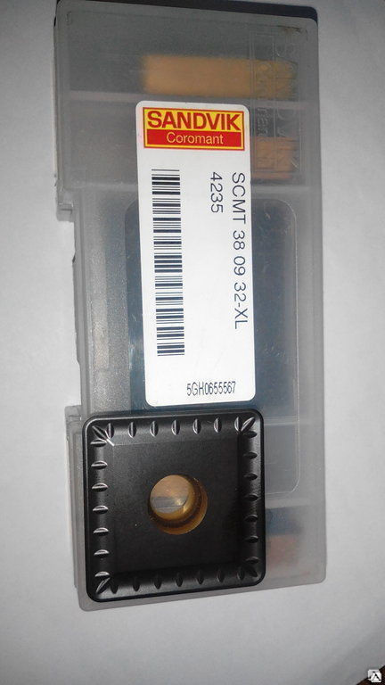 Пластина SCMT 380932-XL 4235 (SANDVIC), цена в Челябинске от компании ...