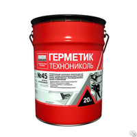 Герметик бутил-каучуковый ТехноНИКОЛЬ №45, 16 кг