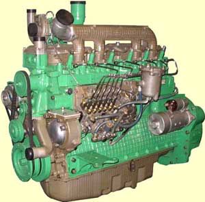 Дизельный двигатель для комбайна Д-260.4