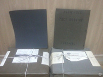 Шкурка шлифовальная на бумажной основе М50, водостойкая 230х280, лист