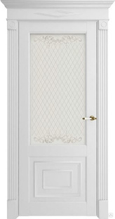 Межкомнатная дверь Florence 62002 с объемными филенками #1