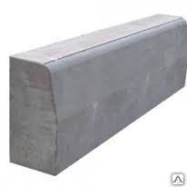 Камень бордюрный БР 100.30.15 1000х300х150, серый
