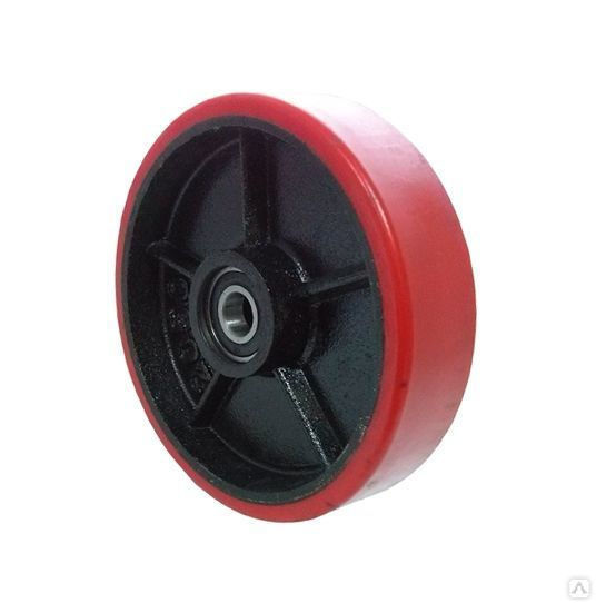 Полиуретановое колесо 200 мм для гидравлической тележки
