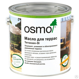 Масло "ОСМО для террас. 2,5 литра" (1 шт) 