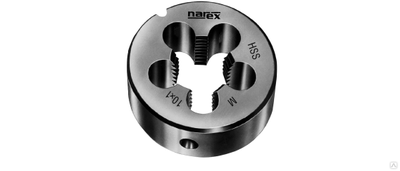 Плашка Narex 9500 HSS DIN 22568 М10x1,25