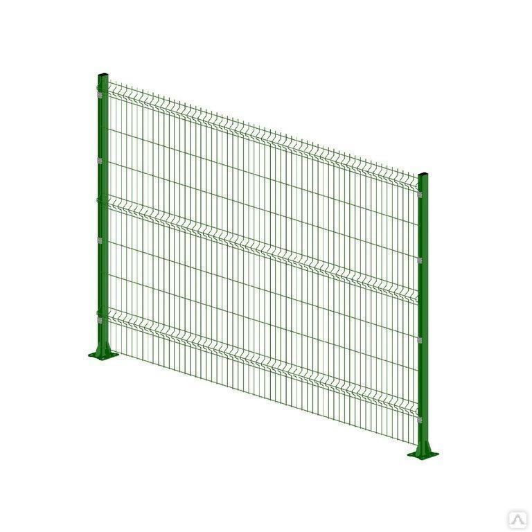 Секционный забор 3d цена 2700х1470 мм