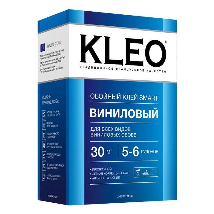 КЛЕЙ для обоев KLEO SMART 5-6 винил.(150гр/25-30м2) (20шт/кор)