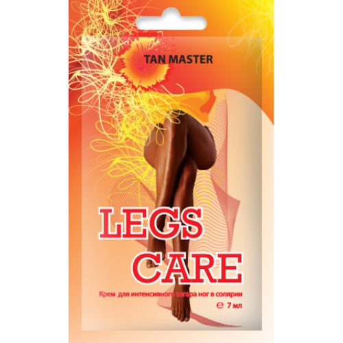 Крем д/ног Legs care для загара в солярии Tan Master 7 мл (Тан мастер)