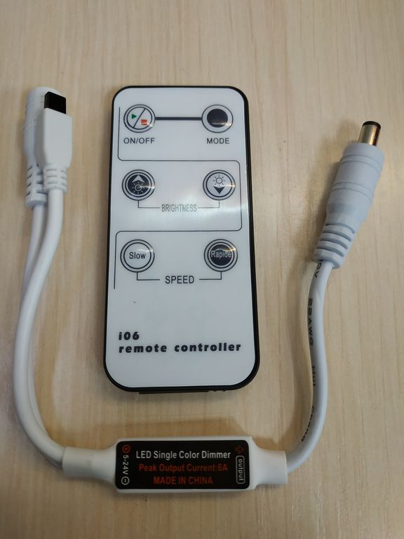 Контроллер для монохромной ленты SHY-6 с пультом видео внутри