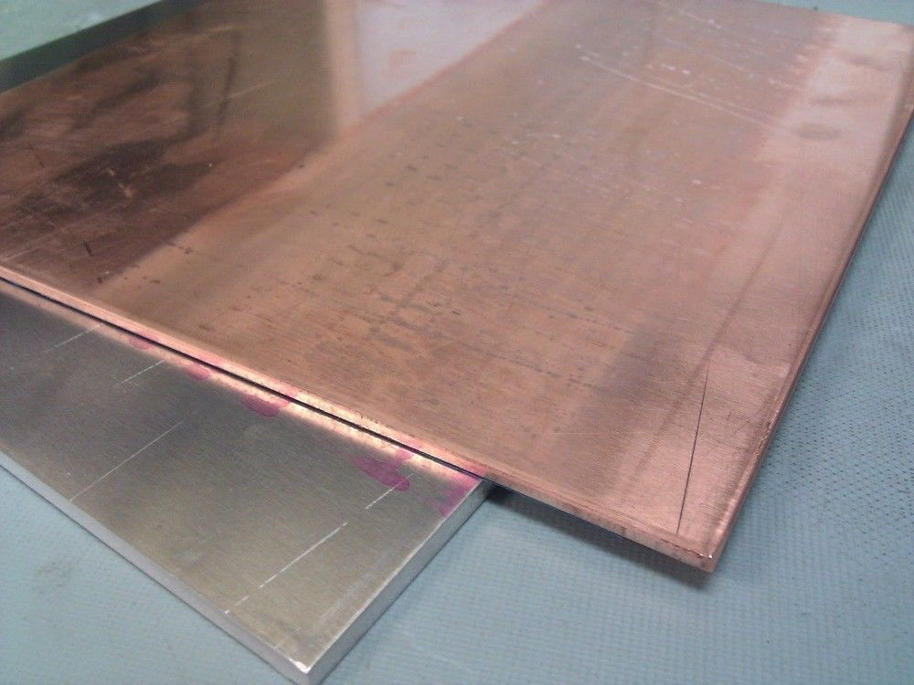 Пластины биметаллические (сталь-бронза)