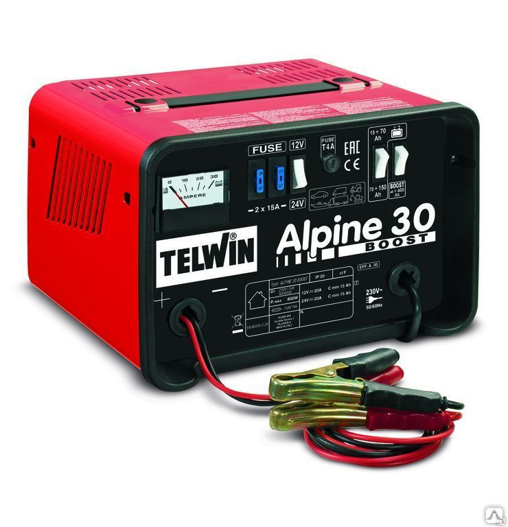 Зарядное устройство ALPINE 30 BOOST 230V 12-24V TELWIN