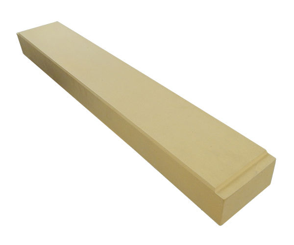 Тактильная плитка (А4) «Одноэлементная тактильная полоса – шуцлиния» (630х100х35) их бетона 4