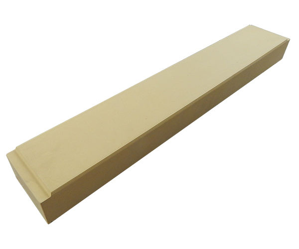 Тактильная плитка (А4) «Одноэлементная тактильная полоса – шуцлиния» (630х100х35) из высокопрочного бетона 5