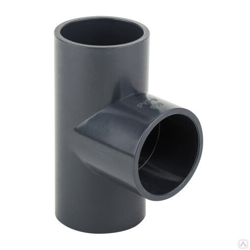 Тройник ПВХ 90° D 50-160 мм PN 16 клеевой, цена в Самаре от компании ...