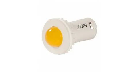 Лампа коммутаторная светодиодная СКЛ14-2-220 желтая
