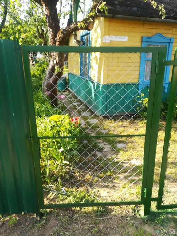 Калитка из сетки рабица 1,5х1,0 метра. купить за 170 бел. руб в Минске ...