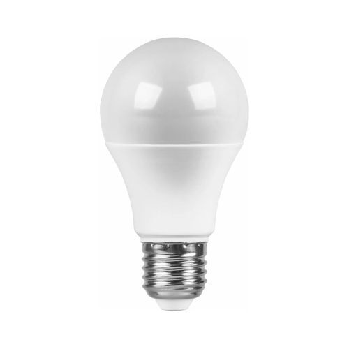 Лампа светодиодная LED 10вт Е27 дневной матовый шар