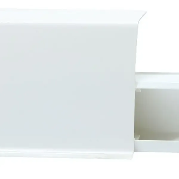 Комплект плинтусов напольных TERA 700 Белый Матовый 72x23x2200 мм 6 шт