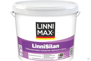 Краска ВД для LINNIMAX LinniSilan / ЛинниСилан База 1 9 л для внутренних работ 