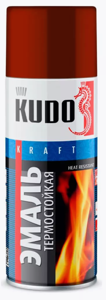 Краска-спрей для металлочерепицы KUDO RAL 8017 винно-красный KU-08017R/6/