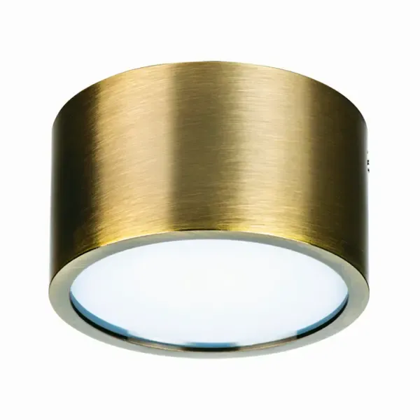 Точечный светильник накладной светодиодный LIGHTSTAR 213911 ZOLLA 2 м² цвет бронза 213911 Zolla Bronze
