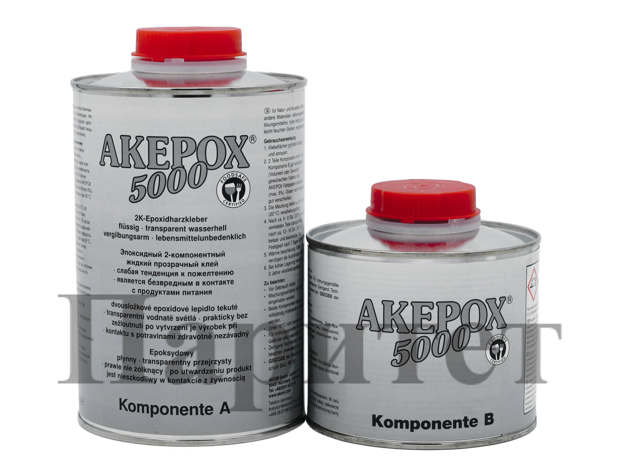 Клей Akepox 5000 жидкий, 1,25 л