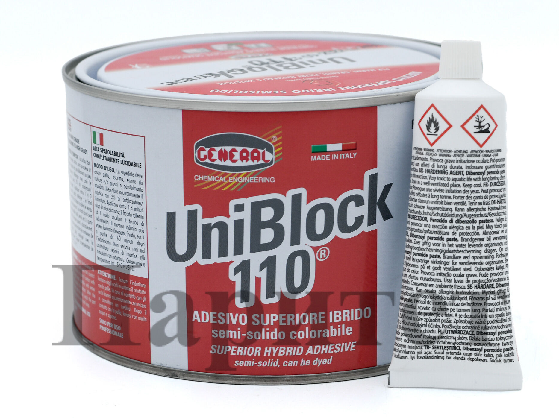 Uni Block 110 (Юниблок) Эпоксиакрилатный клей (густой) General Italia