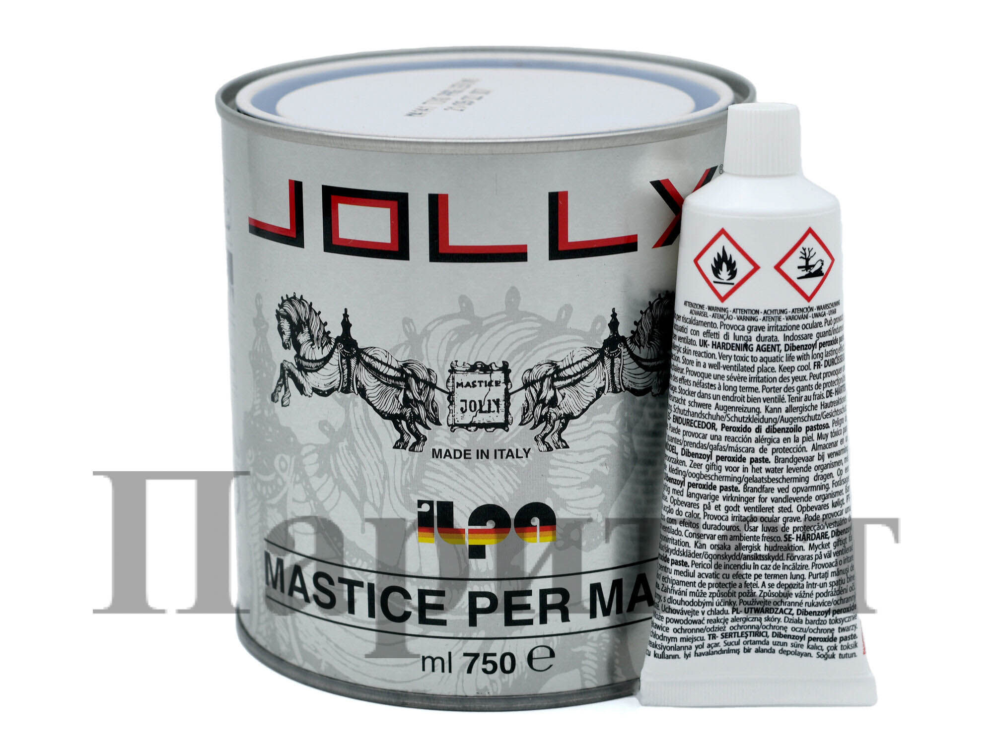 Клей - мастика Jolly на полиэфирной основе (черный) 0,75 л, ILPA