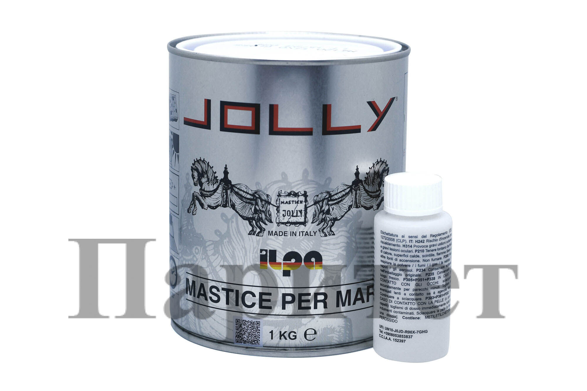 Клей - мастика Jolly Glass (прозрачный) - 1л ILPA