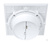 Тонкий бесшумный, вытяжной вентилятор для ванной Mmotors ММР 100 пластик прямой белый матовый #3