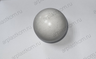 Шар D76 для клапана обратного дроссельного типа ЦКОД. Материал премикс, диаметр 76±0,5 (мм.), вес 400 ±5 (гр.) 