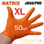 Перчатка нитриловая JetaPRO NATRIX XL 50шт оранж #2