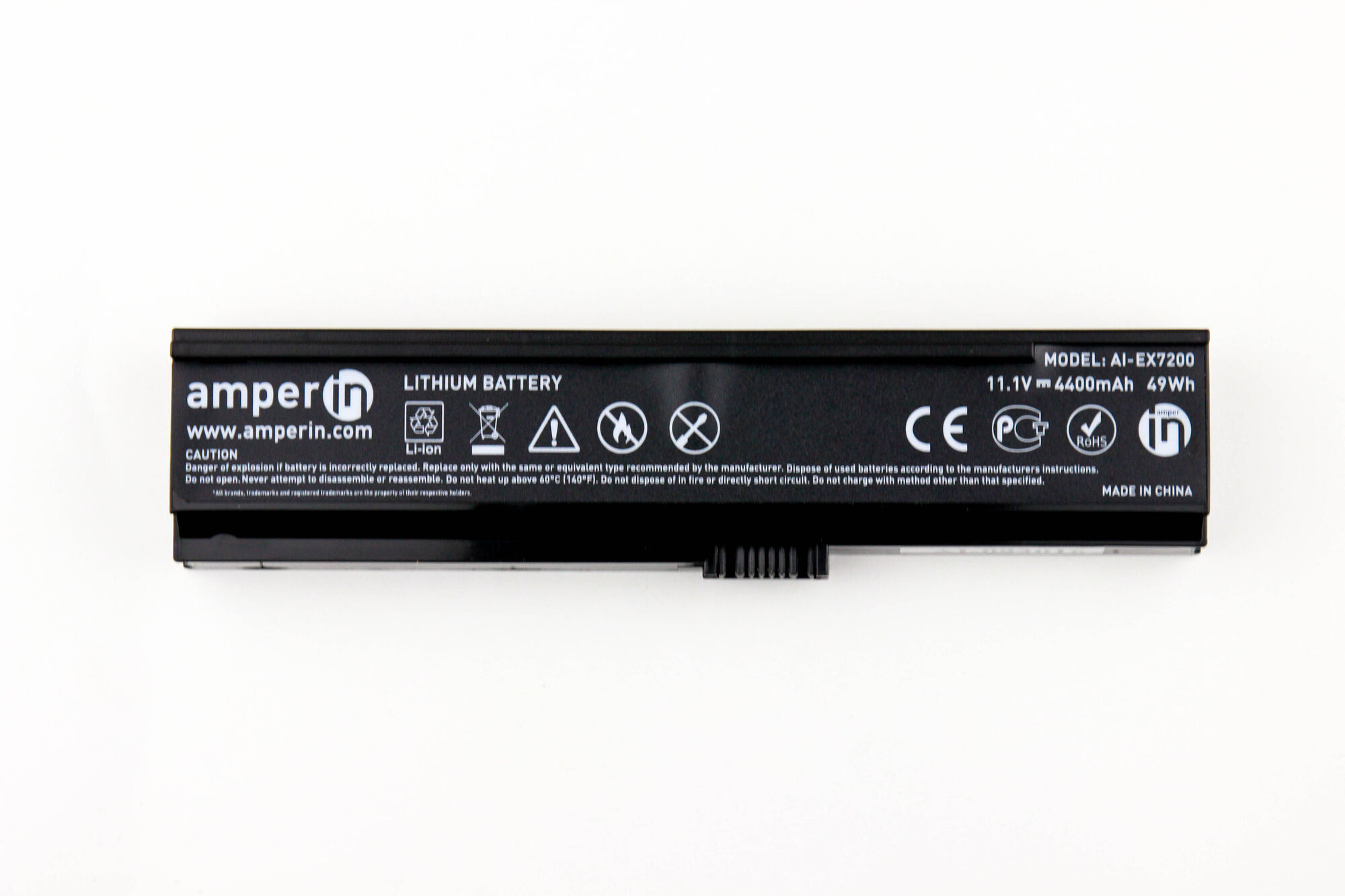 Аккумулятор для Acer TM 7220 (11.1V 4400mAh) Amperin p/n: AI-EX7200