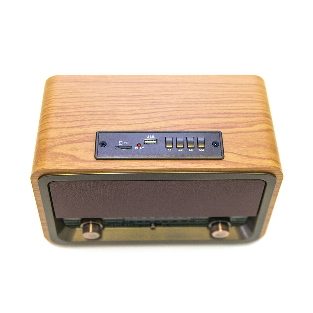 Радиоприёмник БЗРП РП-337 УКВ 88-108МГц,СВ,КВ, (220В,DC6В, акб1200mAh BT, USB,microSD) 4