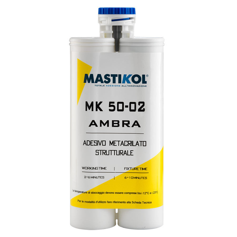 Двухкомпонентный метакрилатный клей Mastikol MK 50-02, 400 мл.