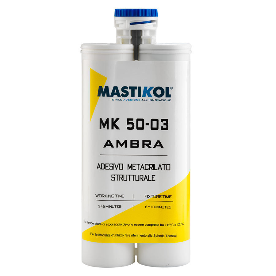 Двухкомпонентный метакрилатный клей Mastikol MK 50-03, 400 мл.