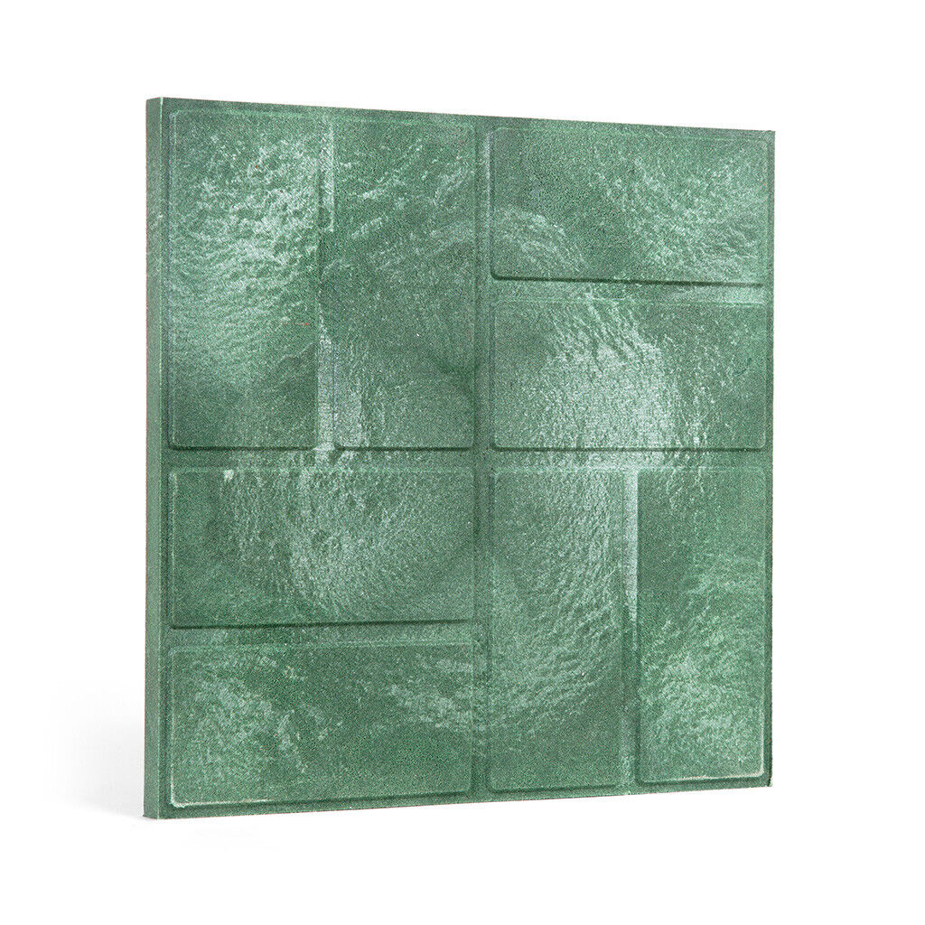Террасная полимерпесчанная плитка для дорожек 33 х 33 х 2,0 Зеленая