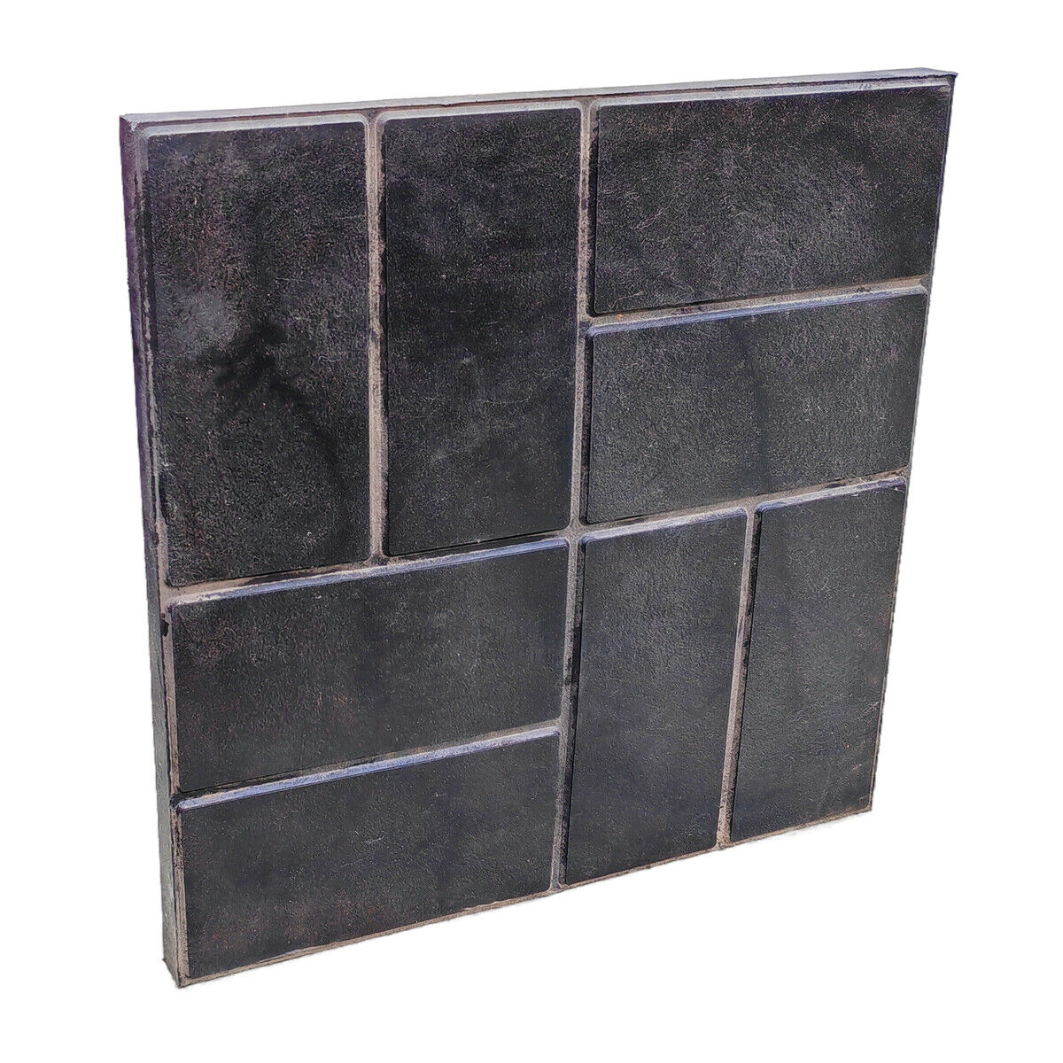 Тротуарная полимерпесчанная плитка для дорожек 45 х 45 х 3,0 Черный