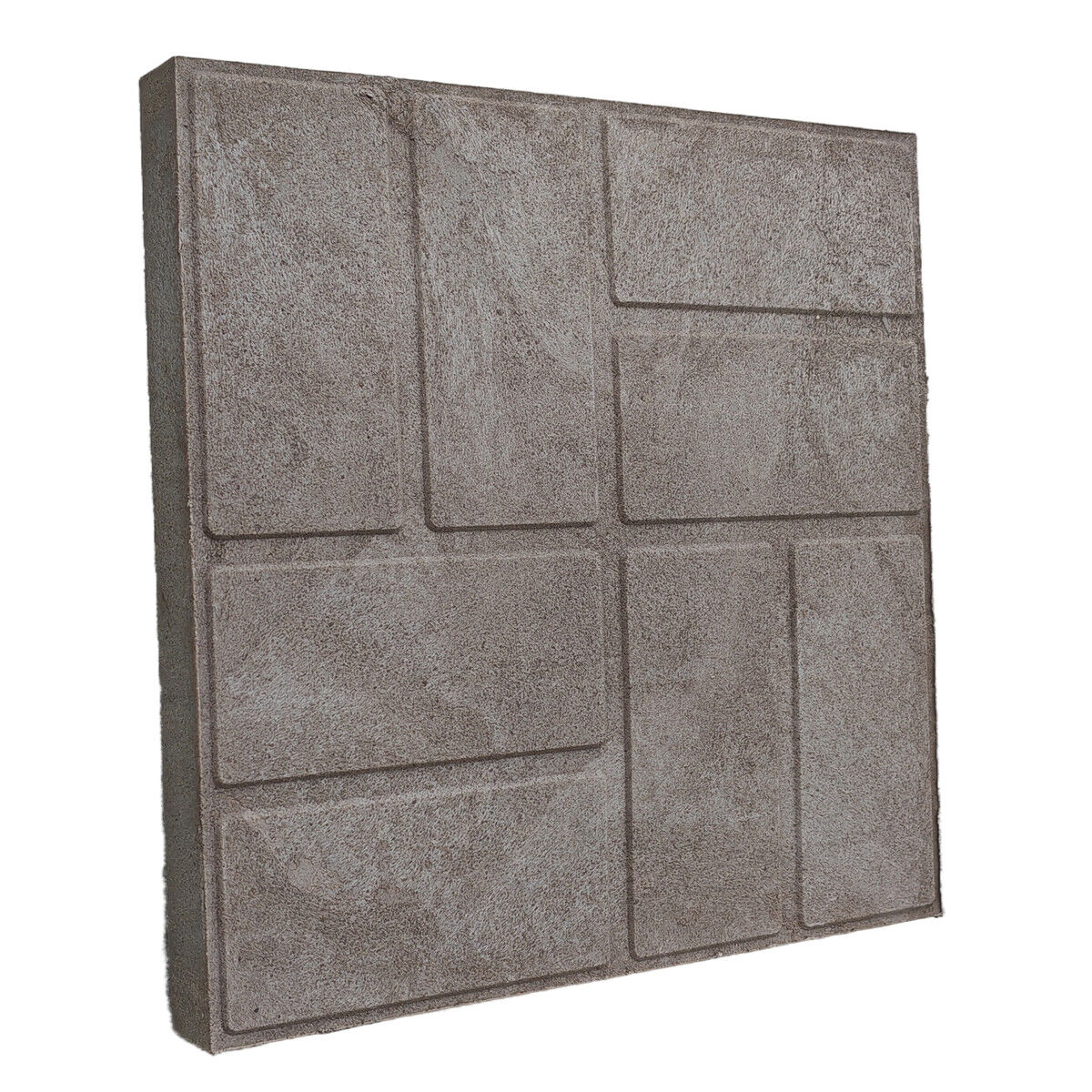 Тротуарная полимерпесчанная плитка для дорожек 33 х 33 х 3,5 Серый