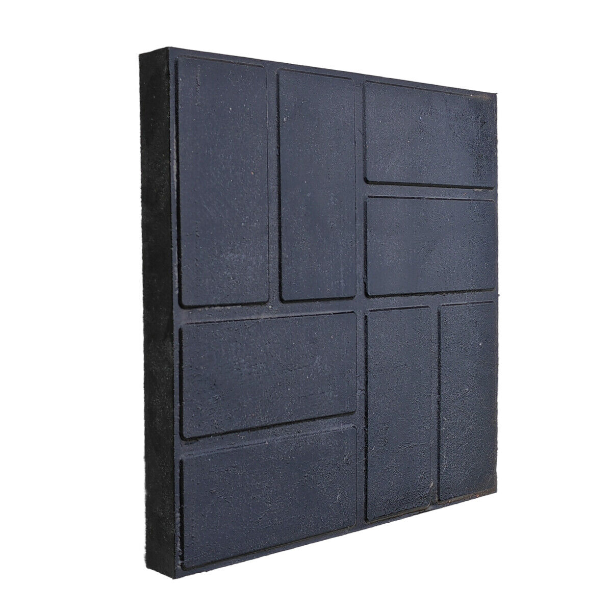 Тротуарная полимерпесчанная плитка для дорожек 33 х 33 х 3,5 Черный