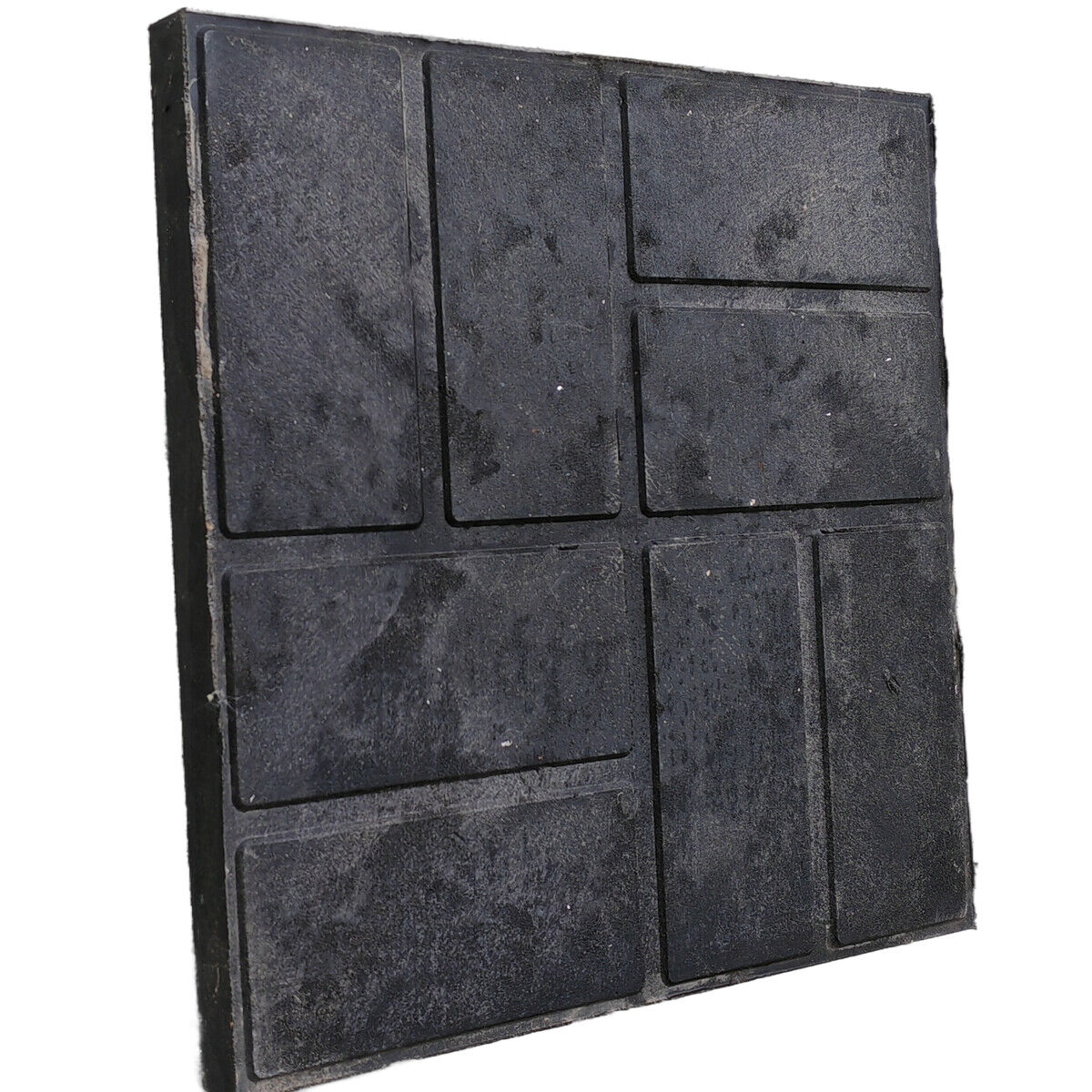 Террасная полимерпесчанная плитка для дорожек 33 х 33 х 2,5 Черный