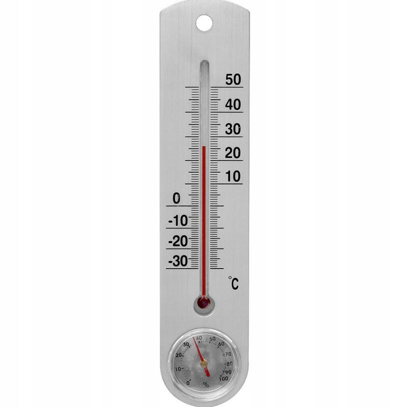 Термометр биметаллический, шток в виде иглы, Мат-ал: нержавеющая сталь