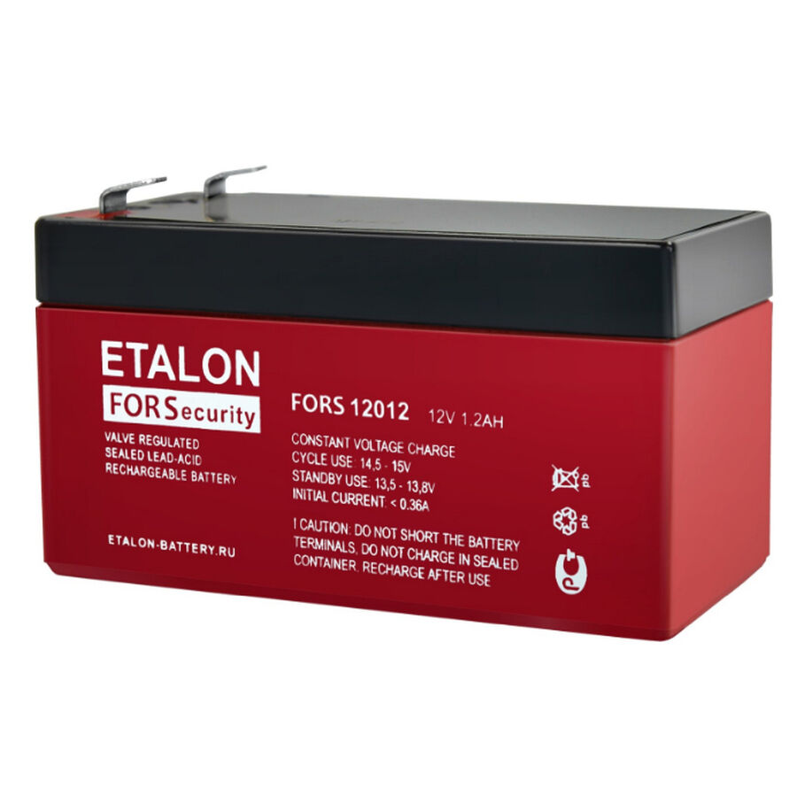 Аккумулятор ETALON FORS 12012 12V 1.2Ач (98x44x59)