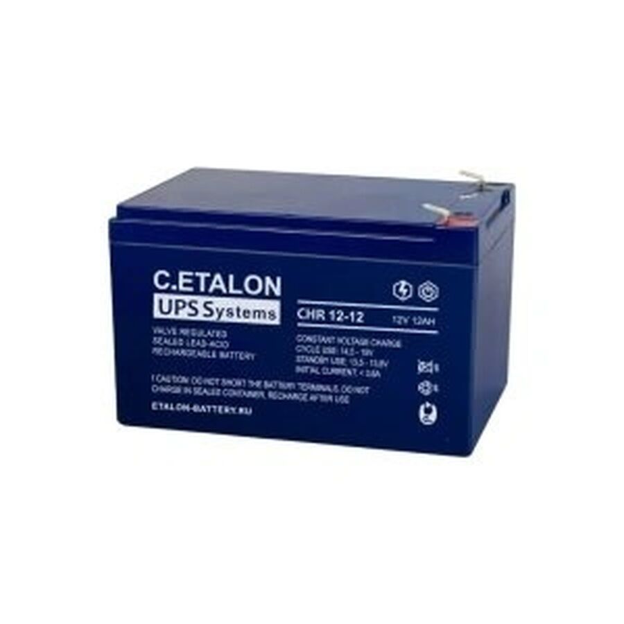 Аккумулятор С.ETALON CHR 12-12 | 12V 12Ah (151x98x94)