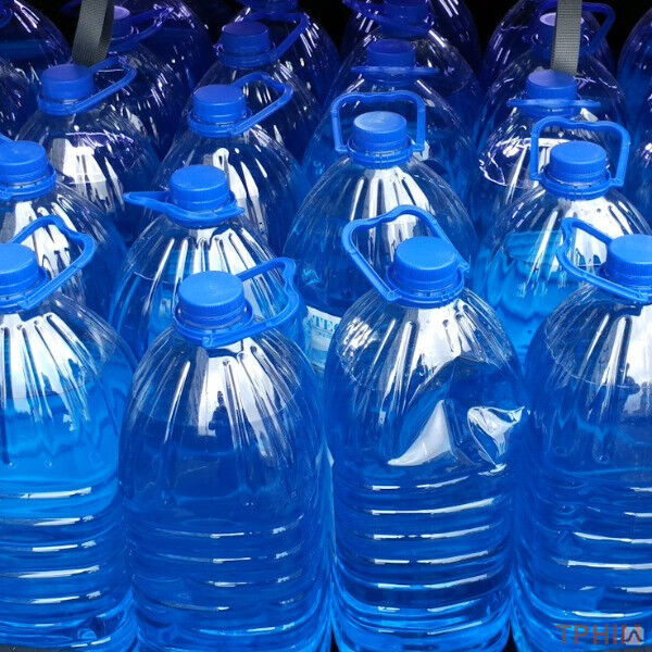Жидкость стеклоомывающая Летняя Кристил л KVC-первый WHEELLINE 4,2 л зеленая бутылка