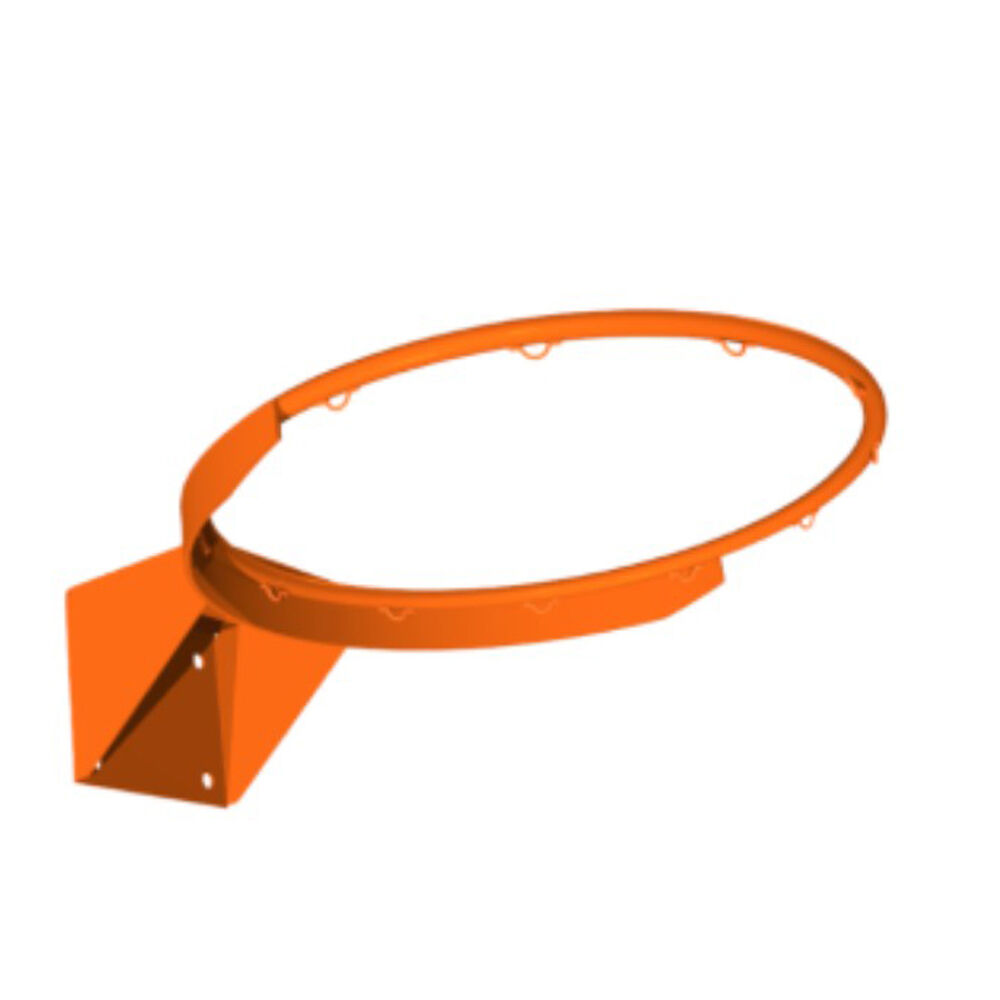 Кольцо баскетбольное №7 без сетки (пруток 16 мм) вандалоустойчивое диаметр 450 мм